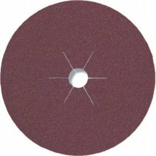 Brusný fíbrový výsek - fíbrový brusný kotouč P80, průměr 125 mm - Klingspor