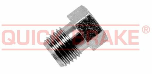 Brzdové šroubení, holendr 3/8" x 24 UNF, na brzdové vedení, délka 14,4 mm