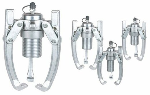 Dvou- nebo tříramenný hydraulický stahovák HHL-30F, síla 30 t, s ruční pumpou