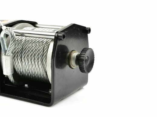 Elektrický lanový naviják 900 W/12 V, max zatížení 1,36 t, pro čtyřkolky - GEKO