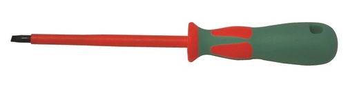 Elektrikářský šroubovák VDE plochý 3,0x100 mm, izolace 1000 V - JONNESWAY DV13S3100