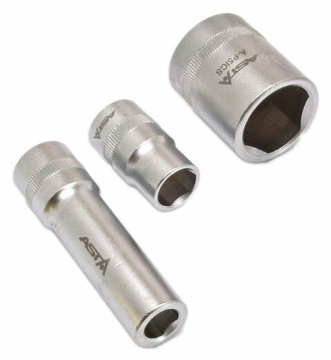 Hlavice - klíče na nastavení vstřikovacích čerpadel diesel BOSCH, pro VAG TDI a SDI - ASTA