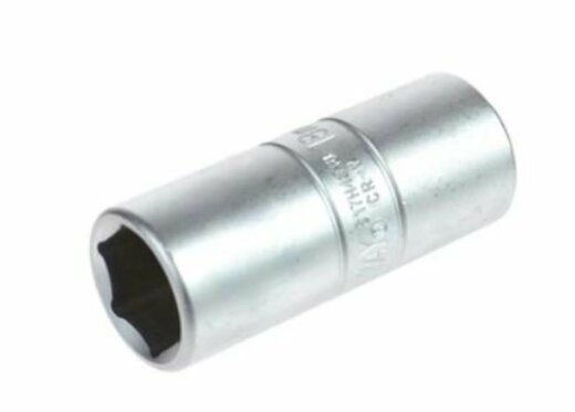 Hlavice na zapalovací svíčky, 1/2" 18mm s gum. JONNESWAY