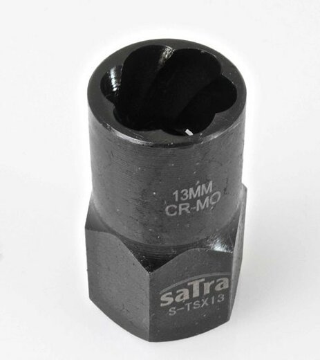 Hlavice nástrčná na poškozené šrouby 3/8", rozměr 13 mm - SATRA