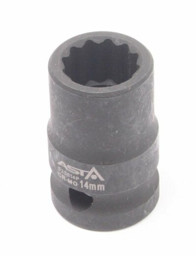 Hlavice nástrčná úderová 1/2" 14 mm, 12hranná - ASTA