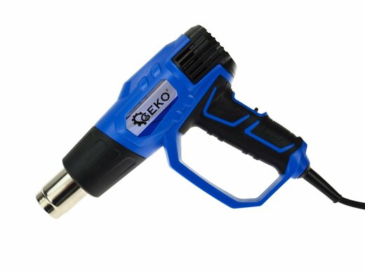 Horkovzdušná pistole 2000W, sada s příslušenstvím - GEKO G80282