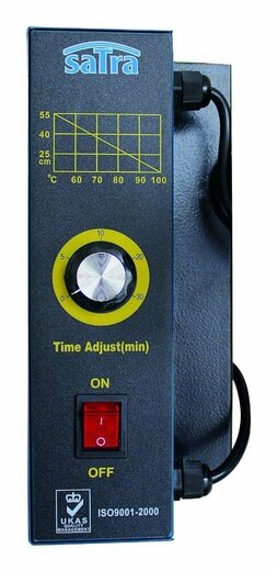 Infrazářič pro sušení laků 1000 W, 1 lampa, pojízdný - SATRA