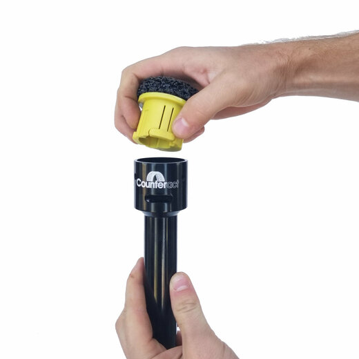 Kartáč houbový 60 mm, na čištění nábojů a bubnů, pro nástavec Counteract SBCT22