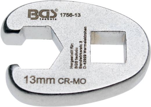 Klíč plochý otevřený 3/8", 13 mm - BGS 1756-13