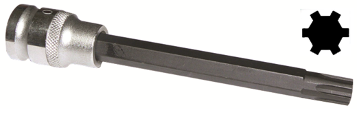 Klíč RIBE M10, na demontáž hlavy motoru VAG 1.8 20V, 1/2", extra dlouhý 140 mm - ASTA