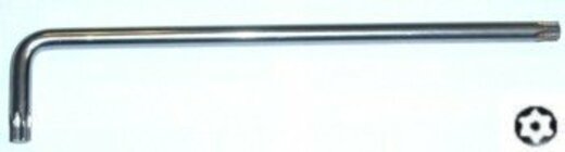 Klíč Torx s otvorem extra dlouhý, velikost T40, délka 185 mm - JONNESWAY H08ST40185