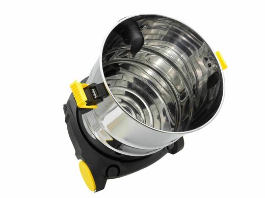 Průmyslový vysavač pro mokré i suché vysávání, s oklepem filtru, 25 l