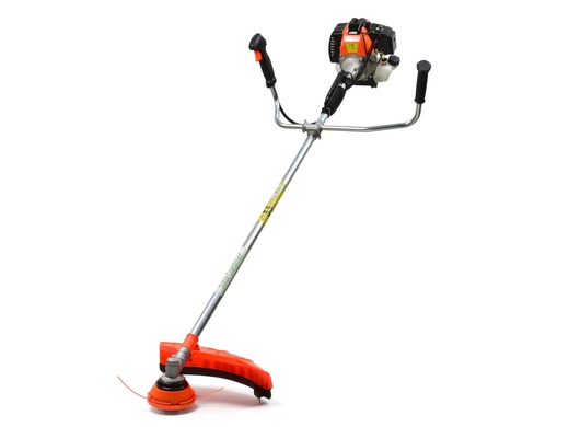 Motorová kosa - křovinořez 1,3 kW, benzinový, kotouče, nože, maska, struny