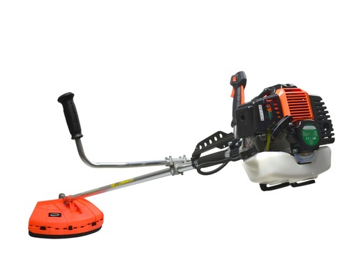 Motorová kosa - křovinořez 1,3 kW, benzinový, kotouče, nože, maska, struny