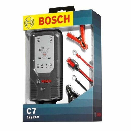 Nabíječka baterií Bosch C7 12/24V 7A - 018999907M