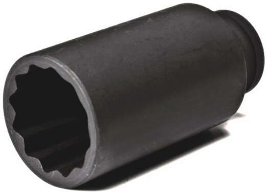 Nástrčná hlavice úderová, 1/2", 32 mm, prodloužená, 12hranná - QUATROS QS54360