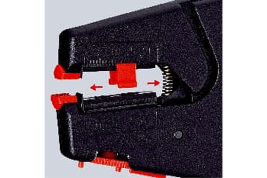 Odizolovací kleště samonastavitelné 200 mm, pro průřez 0,03-10,0 mm2 - KNIPEX 12 40 200