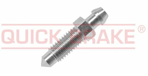 Odvzdušňovací šroub M8x1.25, délka 35,5 mm, na brzdové vedení