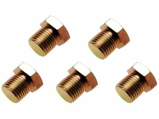 Zátky - výpustné šrouby olejových van M15x1,5 mm, sada 5 ks - BGS 126-SM15