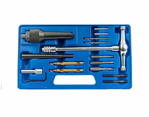 Vytahovák na demontáž žhavicích svíček a opravu závitů M8, M10 a 1/4" - ASTA