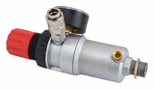 Regulátor tlaku vzduchu - odlučovač vody 1/2", max. 12 bar - ASTA