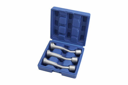 Sada klíčů na matice vstřikovacího vedení, 1/2" 12hranné, 14-19 mm, 3 ks - QUATROS QS20802