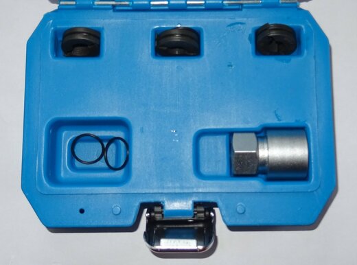 Očka na opravu závitů M12 a M14 šroubů kol, sada 4 ks - QUATROS QS14941