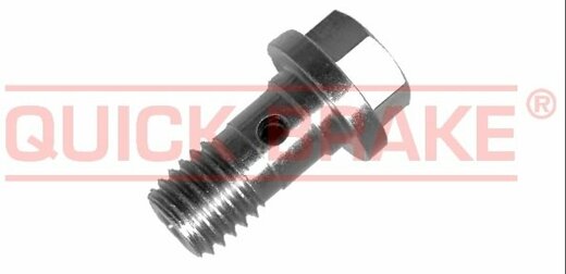 Šroub dutý, upevňovací M10x1.5, délka 28,1 mm, tzv. banjo šroub, na brzdy