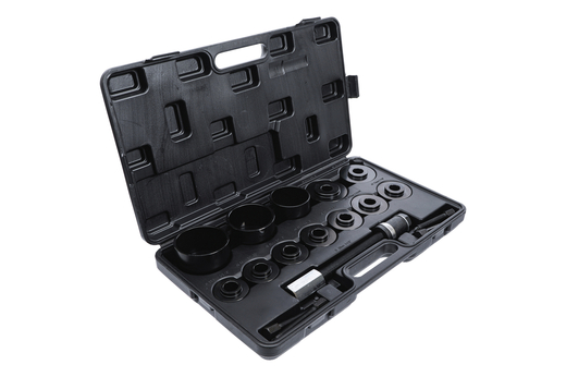 Stahovák na montáž a demontáž ložisek nábojů kol, univerzální, sada 21 dílů