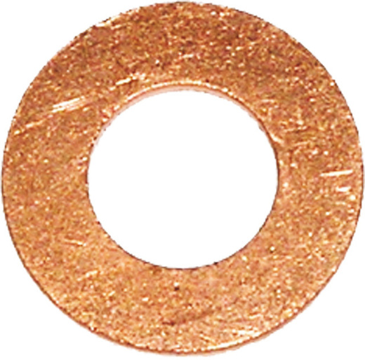 Těsnicí kroužky 14,0x20,0x1,5 mm, DIN 7603, měděné, sada 100 ks
