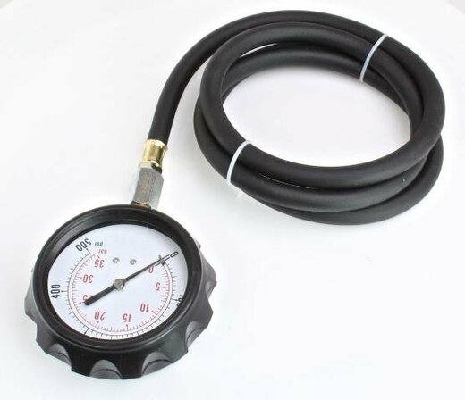 Tester - meřič tlaku oleje v motoru a v automatické převodovce, 0 - 35 bar - SATRA