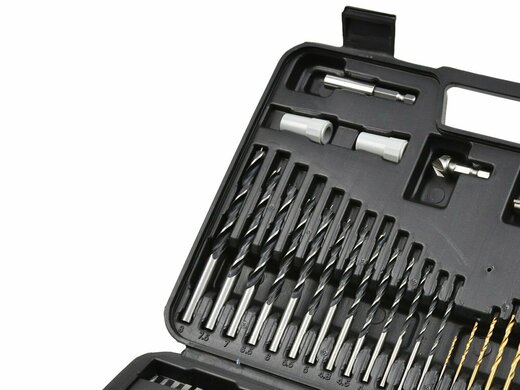 Vrtáky a bity, různé rozměry, sada 110 ks