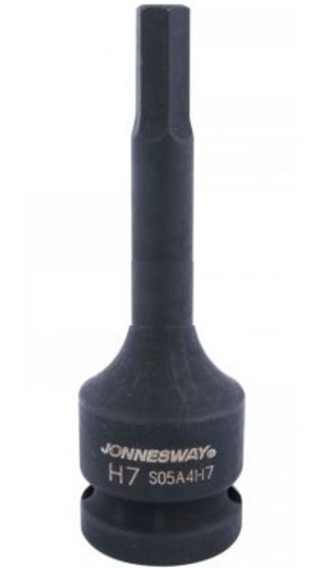 Zástrčná hlavice imbus 1/2", úderová, velikost H7 - JONNESWAY S05A4H7