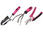 Sada zahradního nářadí GARDEN PINK, 3 ks - SIXTOL