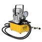 Elektrická hydraulická pumpa s tlakoměrem, dvourychlostní, 20 bar - HHB-630B