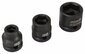 Hlavice nástrčné úderové 1/2", 10-24 mm, 6hranné extra krátké 28 mm, 15 ks na liště - ASTA