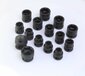 Hlavice nástrčné úderové 1/2", 10-24 mm, 6hranné extra krátké 28 mm, 15 ks na liště - ASTA