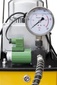 Nožní elektrická hydraulická pumpa s tlakoměrem, dvourychlostní, 20 bar - Genborx HHB-630E