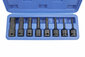 Sada zástrčných úderových hlavic Imbus, 1/2", H5 - H19, 8 kusů - QUATROS QS50008